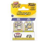 Minions Bitty Pop Vinile Figures 2-pack Bride Kevin & Eye, Matie 2 Cm Funko
