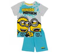 Minions Blu Mayhem Pigiama a maniche corte a gamba corta Ragazzi