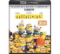 Minions (Blu-ray) Sandra Bullock Jon Hamm Michael Keaton Allison Janney