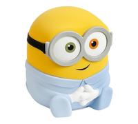 Minions Bob SquishyGlo - Luce notturna in silicone, con licenza ufficiale, morbida al tatto, ricaricabile, con timer di spegnimento automatico, per camere da letto e casa, bambini e adulti Paladone