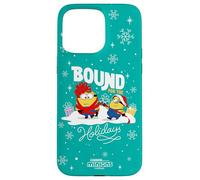 Minions Bound For The Holidays Festive Custodia per iPhone 15 Pro Max
