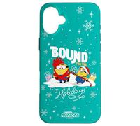 Minions Bound For The Holidays Festive Custodia per iPhone 16 Plus