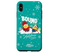 Minions Bound For The Holidays Festive Custodia per iPhone XS Max