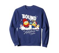Minions Bound for The Holidays Festive Felpa