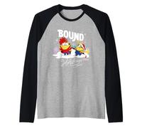 Minions Bound for The Holidays Festive Maglia con Maniche Raglan