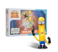 Minions Cattivissimo Me 4 giocattoli, action figure Mega Tim da 13 cm, testa magnetica e corpo girevole a 360 gradi con braccia elastiche, kit di modellini Minion, regali per bambini di età compresa