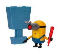 Despicable Me 4 Launch & Blast Mega Minion Mel Action Figure Push Down on Mel'