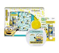 Minions cofanetto regalo bambini acqua corpo + burrocacao banana + scaldacollo