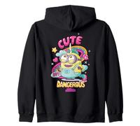 Minions Cute But Dangerous Felpa con Cappuccio