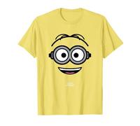 Minions Dave Big Face Costume Graphic Maglietta