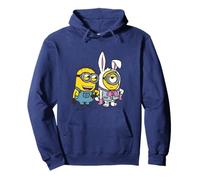 Minions Easter Feeling Hoppy Front & Back Felpa con Cappuccio