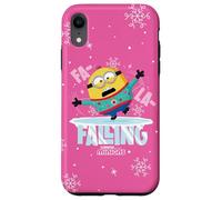 Minions Fa La La Falling Christmas Holiday Custodia per iPhone XR