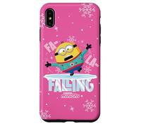 Minions Fa La La Falling Christmas Holiday Custodia per iPhone XS Max