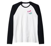 Minions Fluffy The Unicorn Front & Back Maglia con Maniche Raglan
