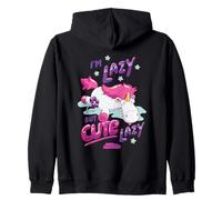 Minions Fluffy Unicorn Cute Lazy Felpa con Cappuccio