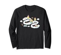 Minions Fluffy Unicorn in The Clouds Maglia a Manica