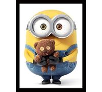 Minions FP11577P-PL Stampa su tela Bob Memorabilia, multicolore, 30 x 40 cm