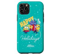 Minions Happy-ish Holidays Funny Christmas Custodia per iPhone 11 Pro