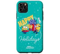 Minions Happy-ish Holidays Funny Christmas Custodia per iPhone 11 Pro Max