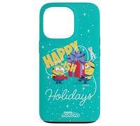 Minions Happy-ish Holidays Funny Christmas Custodia per iPhone 13 Pro
