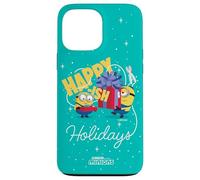 Minions Happy-ish Holidays Funny Christmas Custodia per iPhone 13 Pro Max