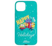 Minions Happy-ish Holidays Funny Christmas Custodia per iPhone 15 Plus