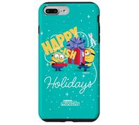 Minions Happy-ish Holidays Funny Christmas Custodia per iPhone 7 Plus/8 Plus