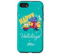 Minions Happy-ish Holidays Funny Christmas Custodia per iPhone SE (2020) / 7/8