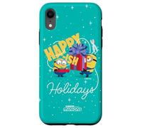 Minions Happy-ish Holidays Funny Christmas Custodia per iPhone XR