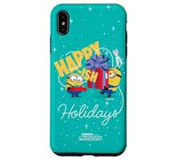 Minions Happy-ish Holidays Funny Christmas Custodia per iPhone XS Max