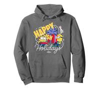 Minions Happy-Ish Holidays Funny Christmas Felpa con Cappuccio