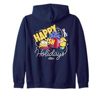 Minions Happy-Ish Holidays Funny Christmas Felpa con Cappuccio