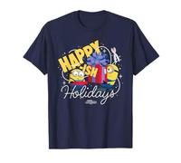 Minions Happy-Ish Holidays Funny Christmas Maglietta