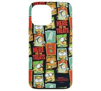 Minions Here For The Treats Panel Pattern All-Over Print Custodia per iPhone 13 Pro Max