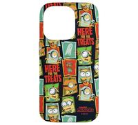 Minions Here For The Treats Panel Pattern All-Over Print Custodia per iPhone 14 Pro