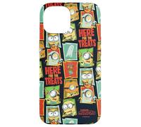 Minions Here For The Treats Panel Pattern All-Over Print Custodia per iPhone 15