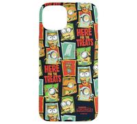 Minions Here For The Treats Panel Pattern All-Over Print Custodia per iPhone 15 Plus