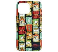 Minions Here For The Treats Panel Pattern All-Over Print Custodia per iPhone 16 Pro Max