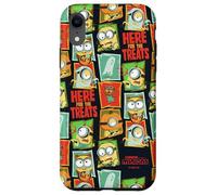Minions Here For The Treats Panel Pattern All-Over Print Custodia per iPhone XR