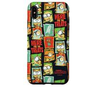 Minions Here For The Treats Panel Pattern All-Over Print Custodia per iPhone XS Max