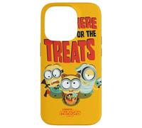 Minions Here For The Treats Trio Custodia per iPhone 14 Pro