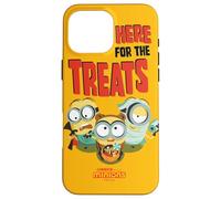 Minions Here For The Treats Trio Custodia per iPhone 16 Pro Max