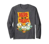 Minions Here for The Treats Trio Maglia a Manica