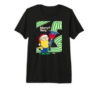 Minions Holidays Merry? Very Maglietta Premium