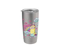 Minions I’m Fluffy And I Know It Bicchiere termico in acciaio inox doppia parete