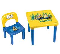 Minions Il mio primo set tavolo/sedia con set per attività creative set (30 pezzi)