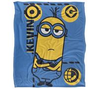 Minions Kevin Blu Coperta super morbida al tatto setoso - 91 x 147 cm