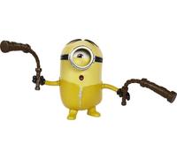 Minions -Kung Fu Stuart Personaggio con Pulsante di Attivazione e Nunchaku, Giocattolo per Bambini 4+ Anni, GMD96
