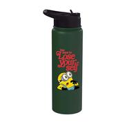 Minions Lose Yourself Find Yourself Stainless Steel Insulated Water Bottle