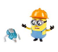 MINIONS -Loud 'N Rowdy Dave con Martello Pneumatico, Giocattolo per Bambini 4+ Anni, GMF03
